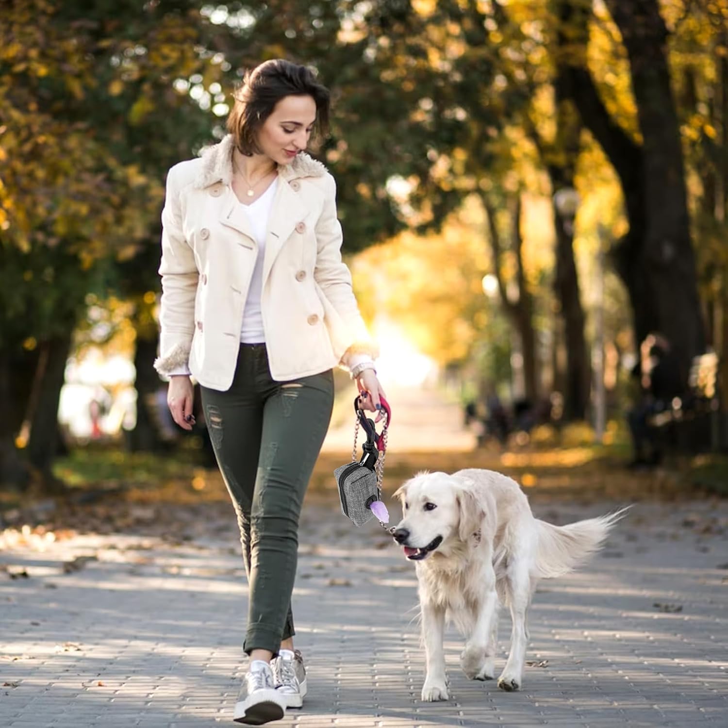 Hundbajspåse med personlig brodyr